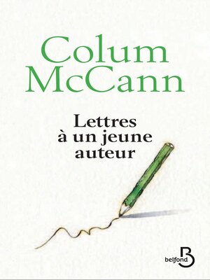 cover image of Lettres à un jeune auteur